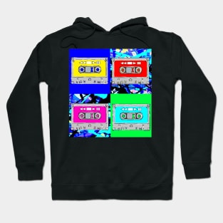 cassette 4 paint 23 Hoodie